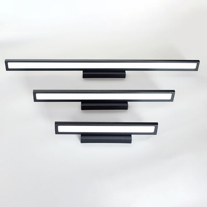 Lampada a specchio semplice a LED Moderna camera da bagno per bagno con applique