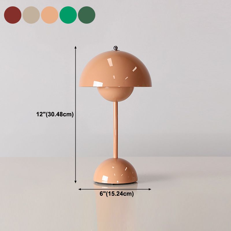 Halbkreis-Schlafzimmertischlampe Harz Minimalistische Nachttischlampe