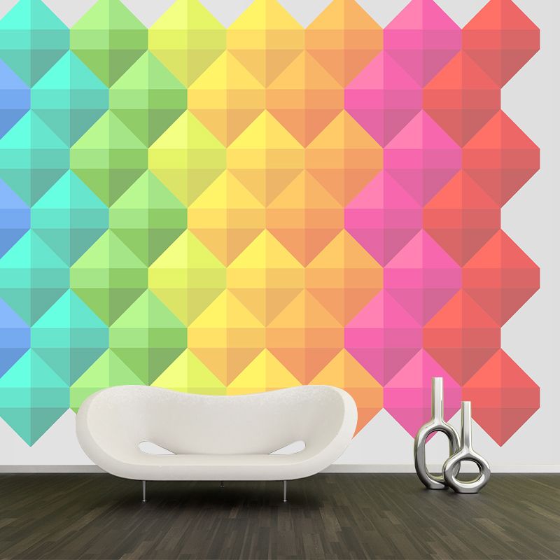 Geometry Photography Environment Friendly Wallpaper Sitting Room Mural Wallpaper