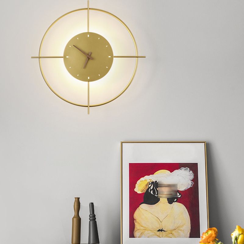 Single Matte Black/Golden Wall Mounted Sconce LED Wall Light for Dining Room