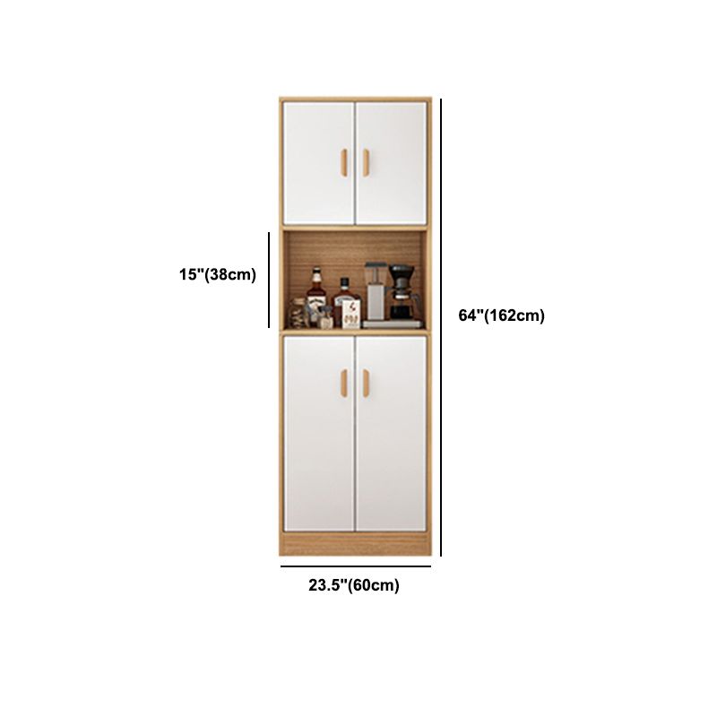 Contemporary Rectangle Solid Wood Bar Pulls Accent Chests and Cabinets