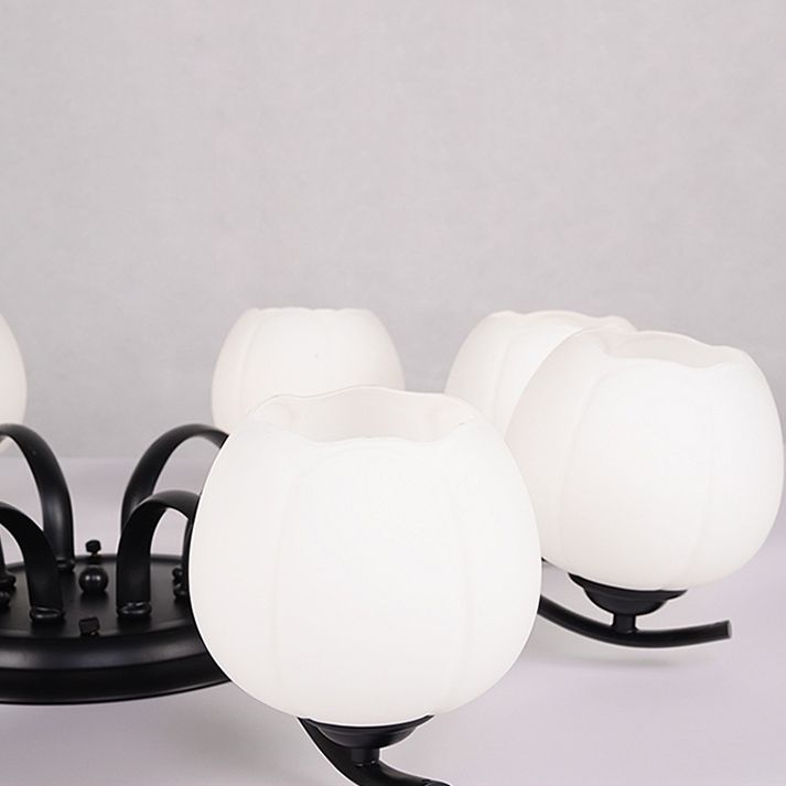 Sputnik Semi Flush Mount Minimalist Glass Semi Flush Light Fixtures