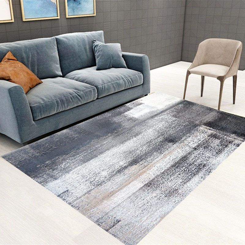 Yellow Modern Carpet Polyester Graphic Carpet Non-Slip Backing Carpet for Home Decor