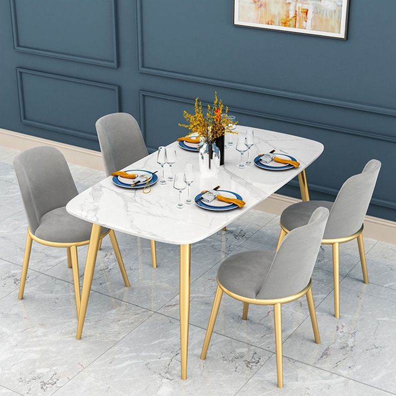 Traditional Luxury Rectangle Dining Table 4-foot Furniture for Dining Room