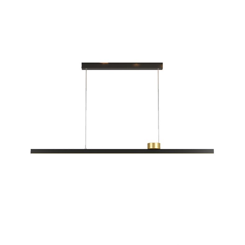 Dining Room LED Island Light Modern Style Kitchen Bar Rectangle Pendant Lamp