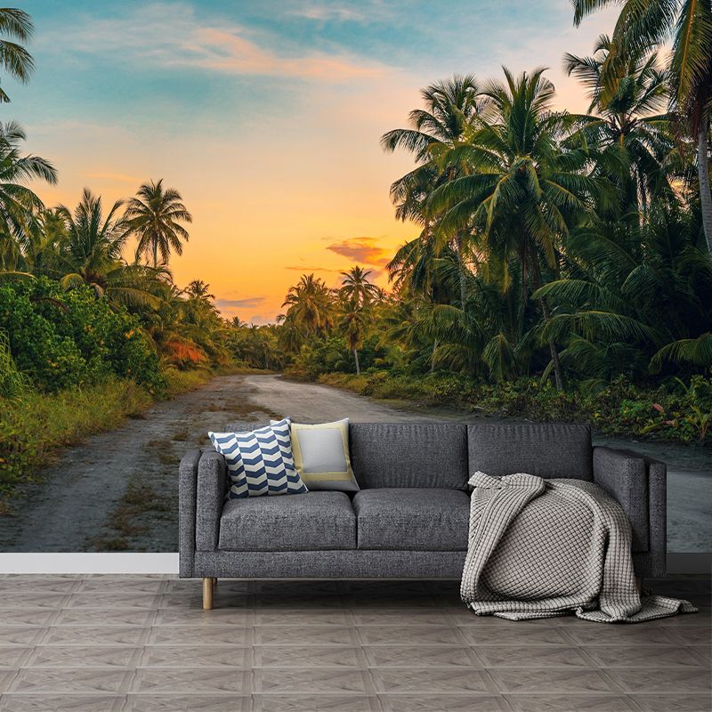 Holiday Eco-friendly Tropical Palm Mural Wallpaper Decorative Photography Wall Art