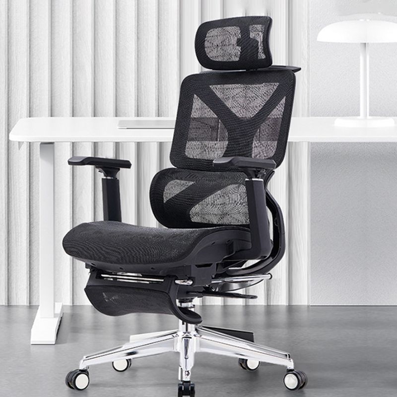 Modern Removable Arms Office Chair No Distressing Ergonomic Chair with Breathable Back