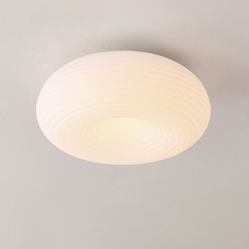 Geometric Flush Mount Contemporary Plastic Flush Ceiling Light Fixture