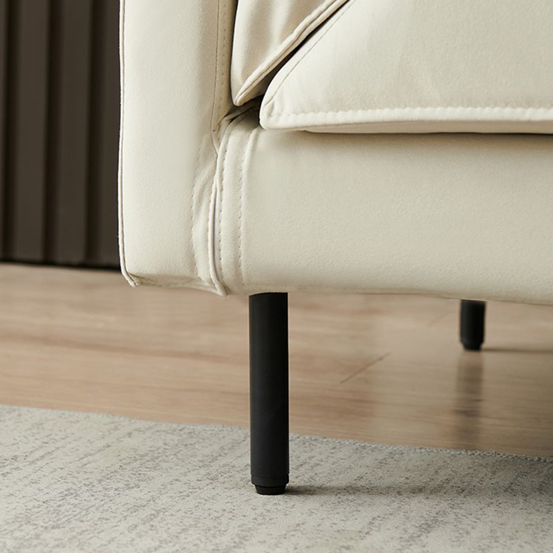 Sofa arrière lâche moderne 33,46 "Tissu de haut tissu High Tear Resistance Oreader Top Bras Sofa