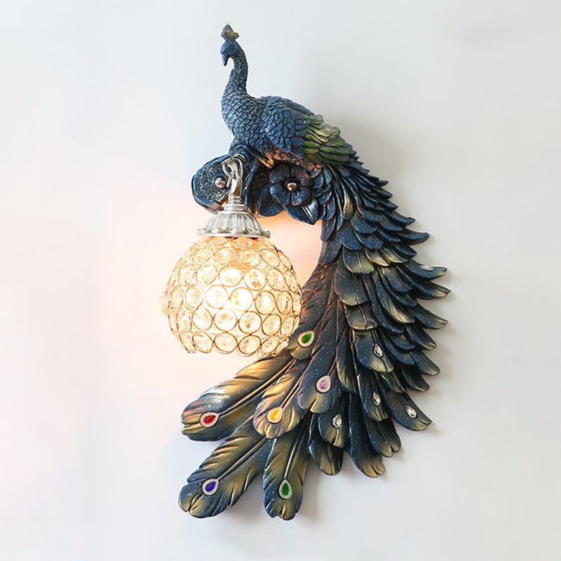 1 lampade a parete a sfera leggera applique in stile moderno