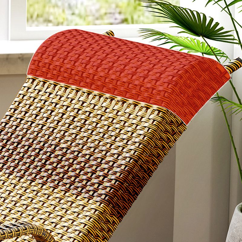 Modern Indoor Rattan Rocking Chair Single Relaxing Rocking Chair