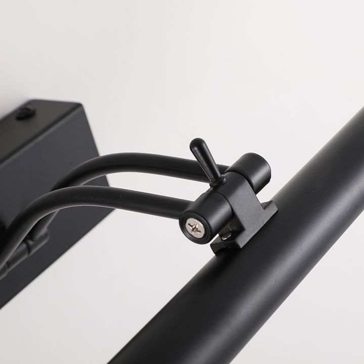 Murale linéaire en métal Lumière Miroir Miroir à 1 lumière moderne luminaire monté