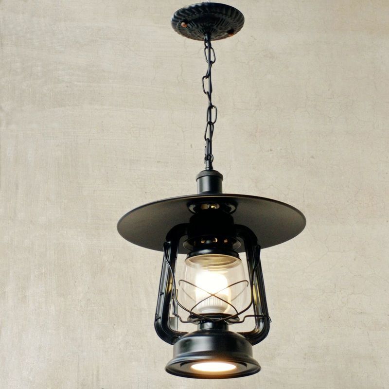 Metal Suspension Pendant Light Shaded Industrial Style Pendant Lighting Fixture for Restaurant