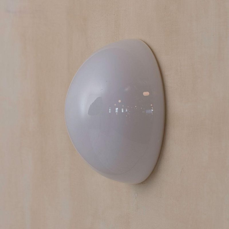 Modern Style White Wall Lamp Glass Wall Sconce Lighting for Bedroom