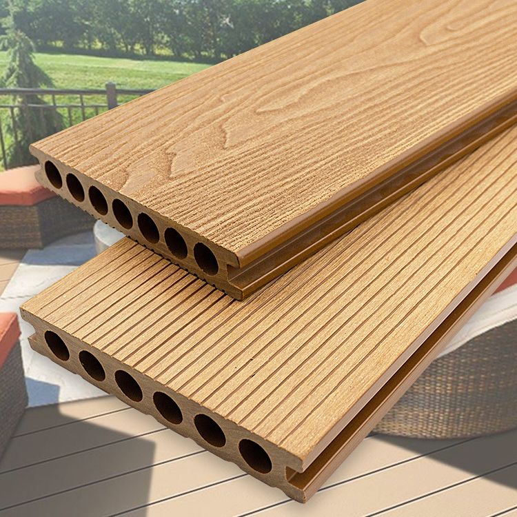 Deck Tile Kit Striped Pattern Nailed Pattern Patio Flooring Tiles