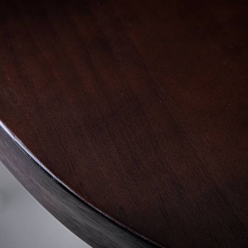 Industrial Armless Counter Stool Iron Bar Stool with Leather Cushion and Pedal for Cafe