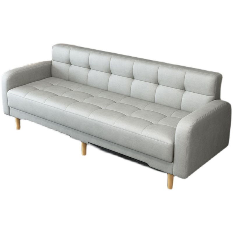 Industrial Living Room Settee Square Arm Biscuit Back Seating