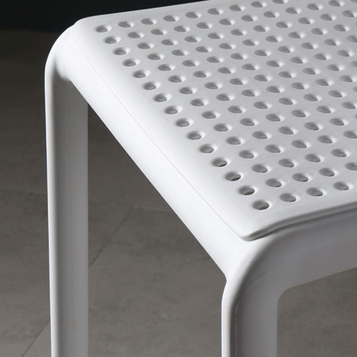 Contemporary Bristol Stackable Stool Matte Finish Plastic Barstool