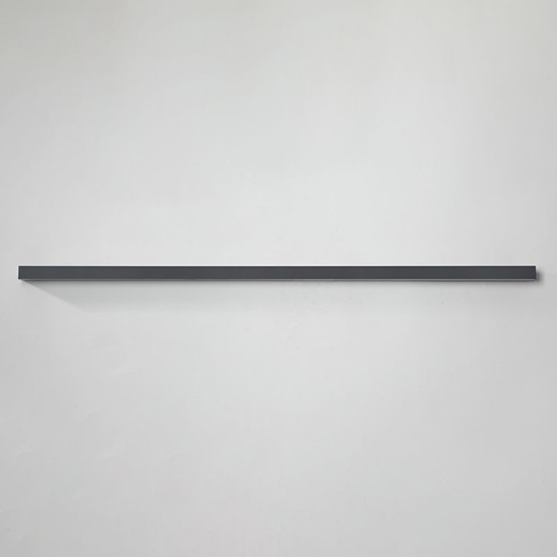 Linear Shape Metal Wall Light Modern Style 1-Light Wall Mounted Light