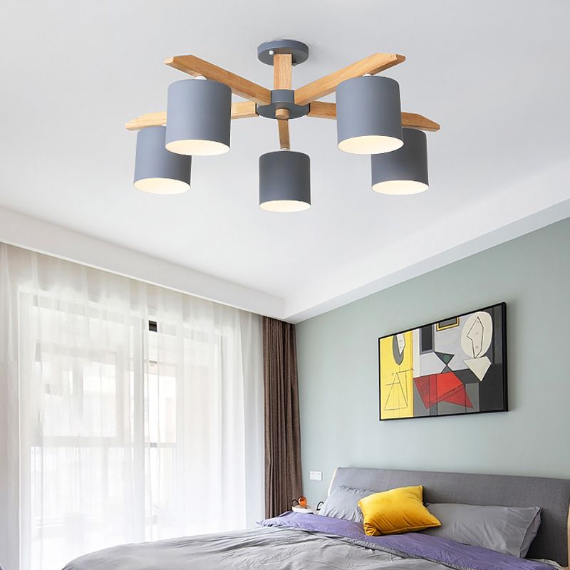 Luce a sospensione a sospensione moderna in metallo multifunzione