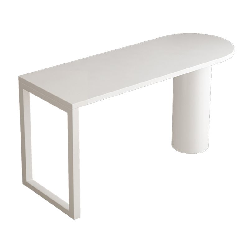 Industrial Indoor Bar Table Set 1/2 Pcs Solid Wood Bar Table with Upholstered Stools