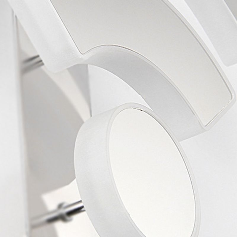 Sitting Room Wall Sconce Modern Metal Led 3 Light Simple Wall Mounted Light Fixture