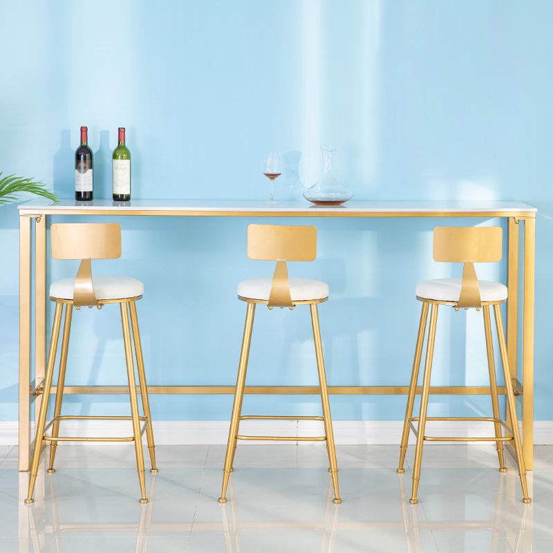 Modern Rectangular Table and Stool Set 1/4/7 Pieces Pub Dining Set