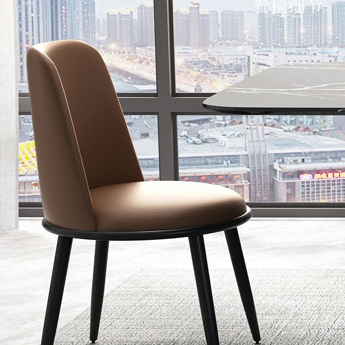 Metal Dinette Set with Padded Chairs 1/2/5/7 Pieces Black Stone Dining Table Set