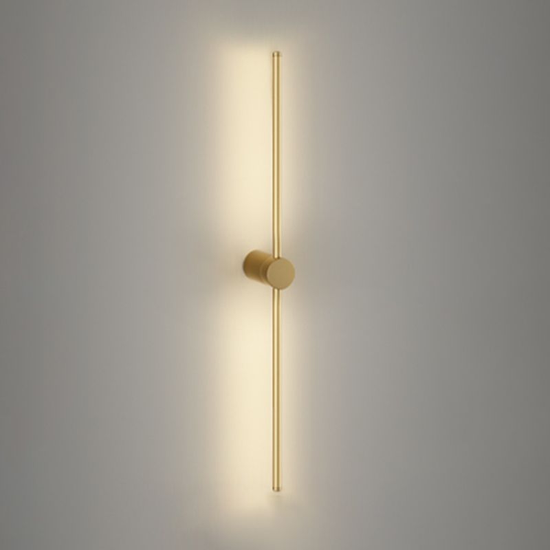 Minimalism Metal Wall Light Modern Style Linear Wall Light Sconce for Living Room