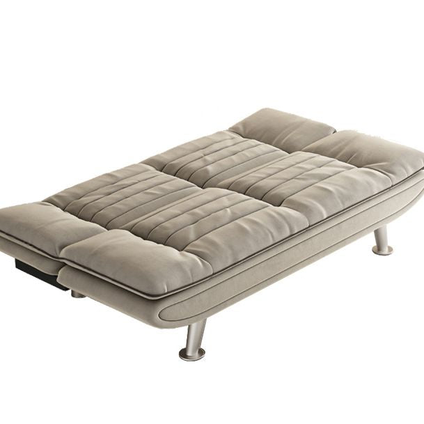 31" Wide Glam Futon Sofa Bed Cushion Back Folding Futon Sleeper Sofa