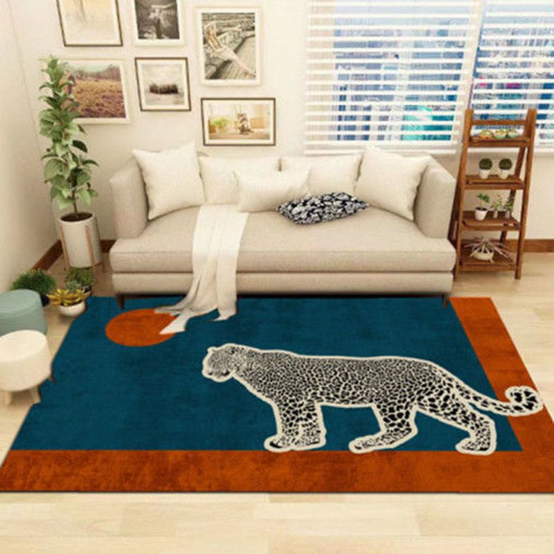 Luxe Houndstooth Print Rug Polyester Area Tapijt niet-slip achteruitgang binnen tapijt voor woonkamer