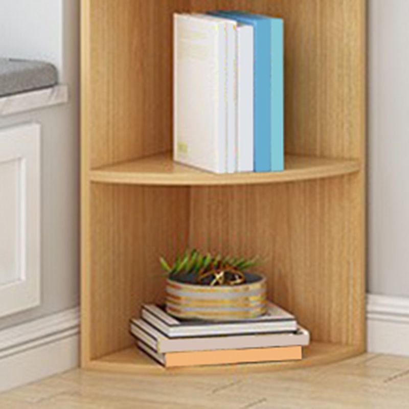 Wood 11.81" Wide Accent Chest with Shelves Contemporary Chest