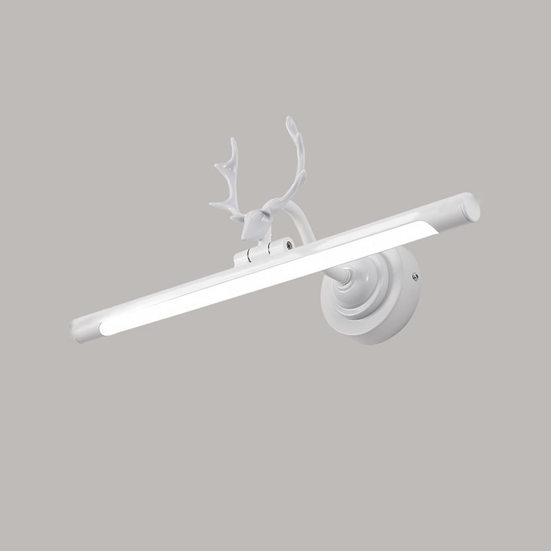 Lineaire ijdelheid verlichting Minimalistische metalen LED -wandlampen voor badkamer