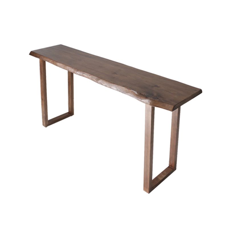 Industrial 1/2/4/5 Pieces Wooden Bar Table Set Rectangle Bar Table with High Stools