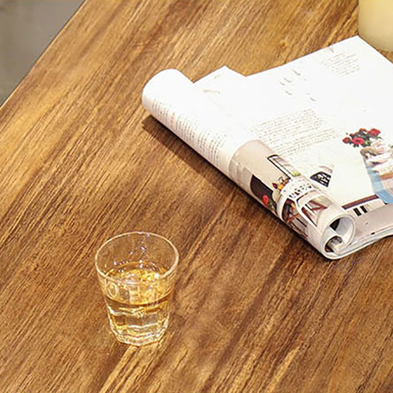 Industrial Bar Table Rectangle Solid Wood Pub Table for Outdoor