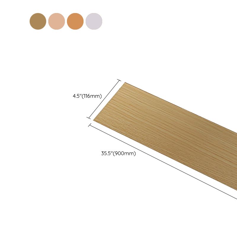 Modern Side Trim Piece Wire Brushed Click-Locking Wood Flooring Tiles