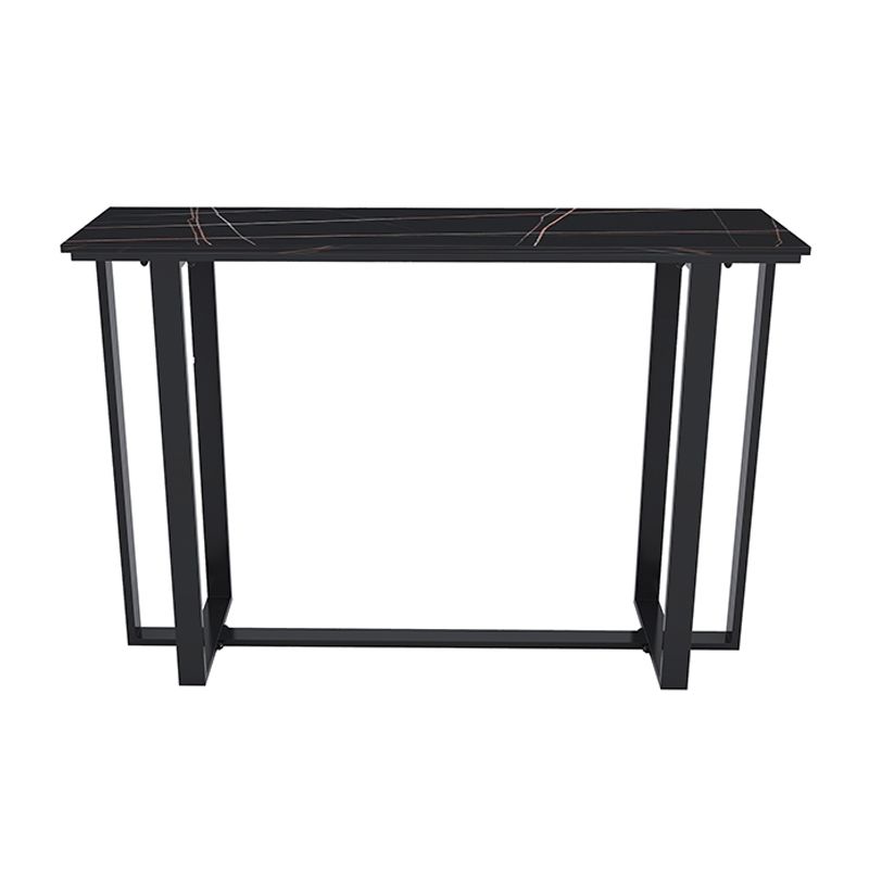 Modern Stone Bar Table Set 1/2/3 Pieces Rectangle Pub Dining Set