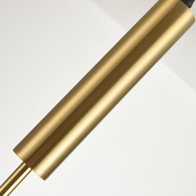 Gouden ronde vorm hanglamp moderne minimalistische ledhanglamp voor woonkamer