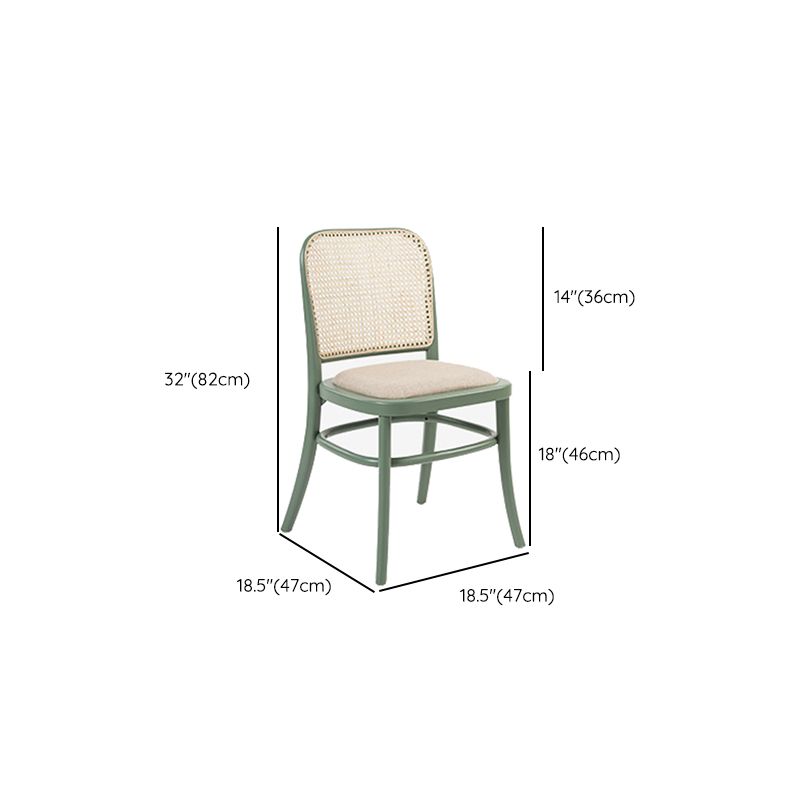Industrial Style Dining Chair Wooden Indoor Dining Chair for Living Room