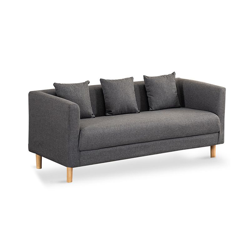 23.22" H Tuxedo Arm Sofa Contemporary Standard Sofa for Apartment