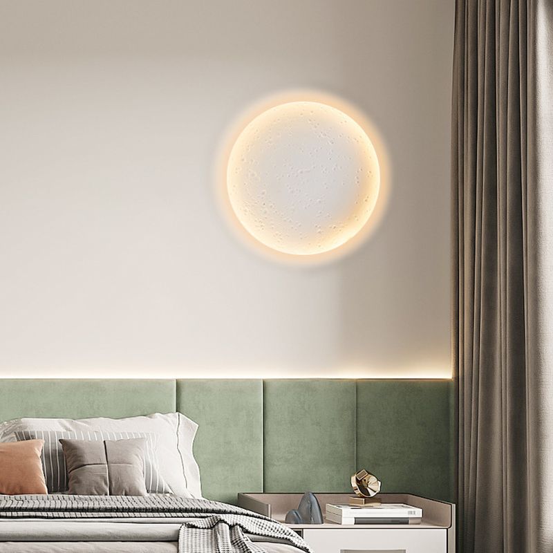 Single Modern Wall Light Sconce Stone LED Wall Mounted Light