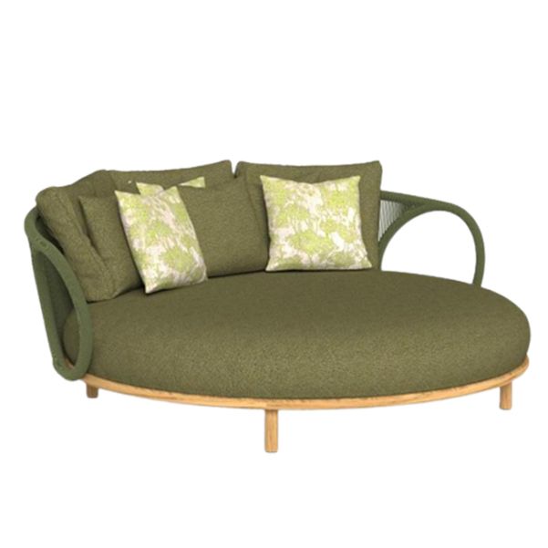 Minimalistic Patio Sofa Farmhouse Style Villa Outdoor Patio Sofa