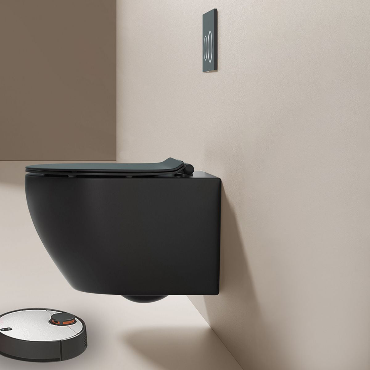 Contemporary Toilet Bowl One Piece Toilet Wall Mount Porcelain Urine Toilet