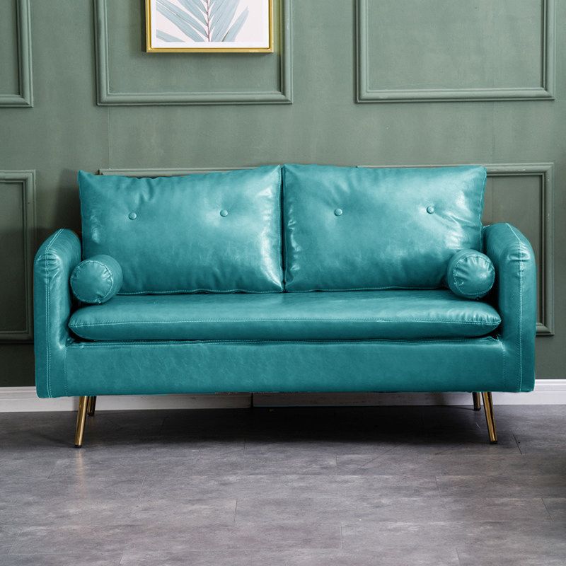 Tufted Square Arm Sofa Mitte des Jahrhunderts modern