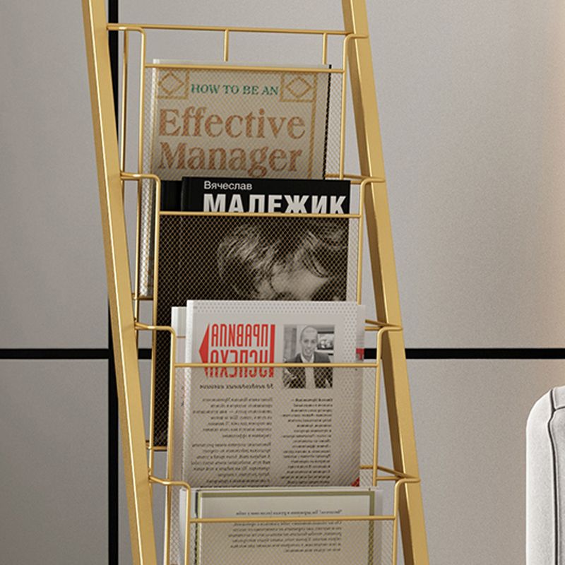 Libreria per la scala industriale in metallo scaffale verticale per home office