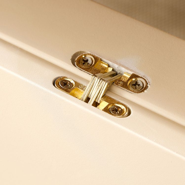 Traditional Solid Wood Dining Room Set with Rectangle Top and White Base Dining Furniture