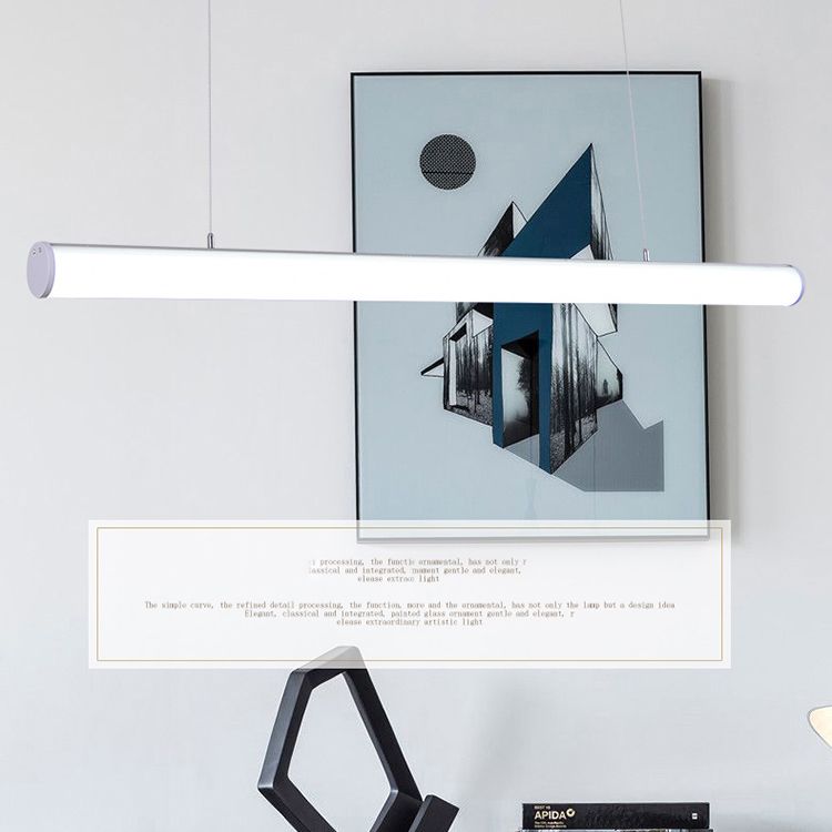 Lumo moderno illuminazione il lampadario lineare illuminazione a sospensione Isola Luce del soffitto