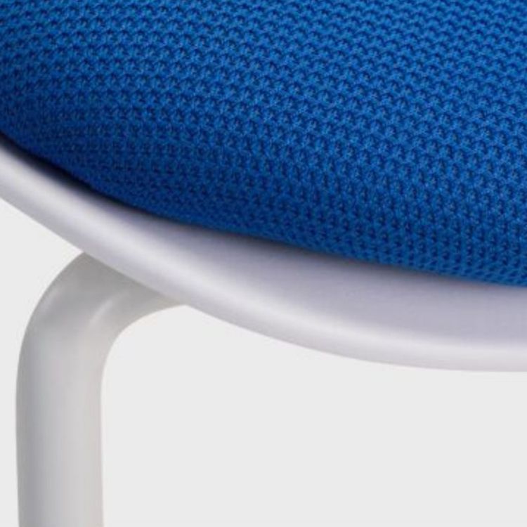 Mesh Fabric Seat Conference Chair Armless Modern Ergonomic Chair for Office