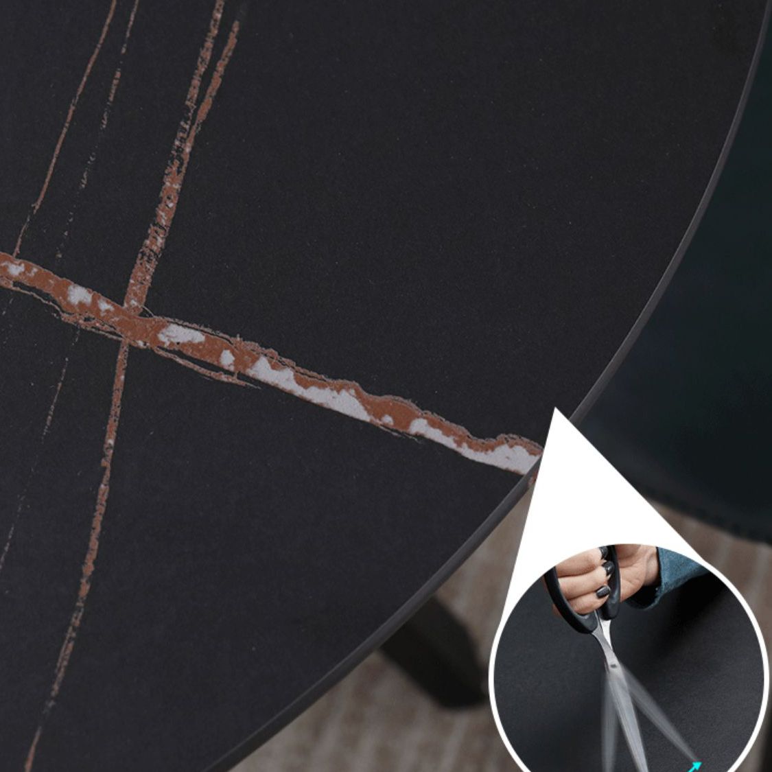 Modern 1/2/3/4/5 stukken Dinerset Sintered Stone Eetting Table voor thuisgebruik