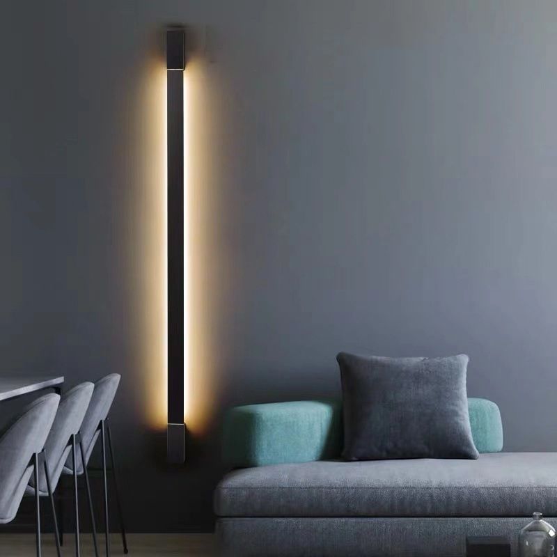 Moderna luce a parete a 1 luci a 1 lughiplo a parete lineare a parete lineare per il bagno